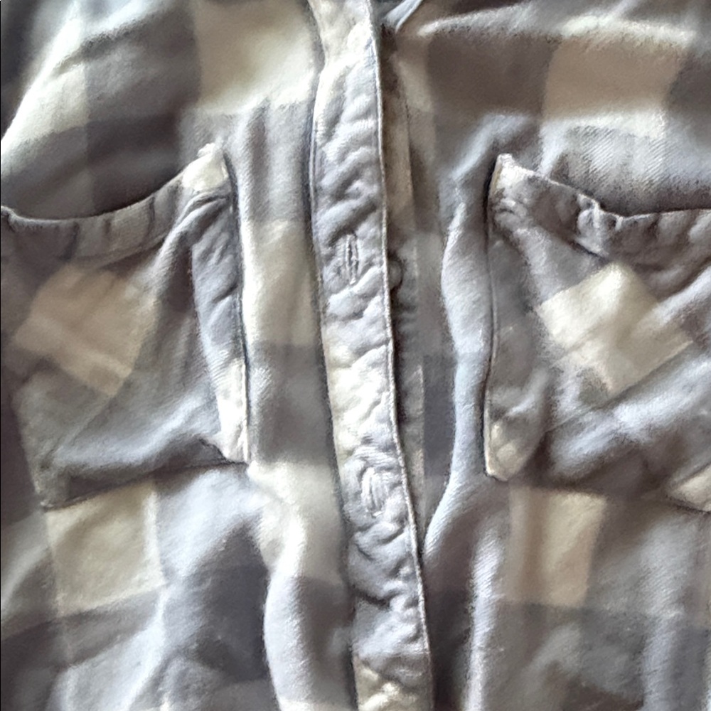 Rails Blue and White Plaid Button Down Shirt - Picture 3 of 4